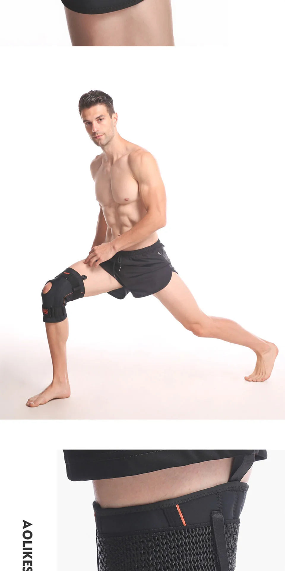 Joelheira de Suporte com Estabilizadores