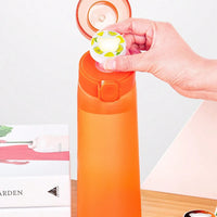 Garrafa Esportiva com Cápsula de Sabor