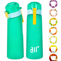 Garrafa Esportiva com Cápsula de Sabor